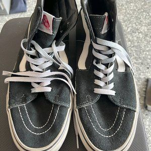 VANS | Sk8 Hi Shoes Canvas/Suede 721494 Black White